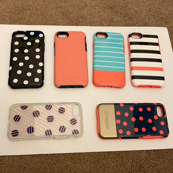 OtterBox Accessories Lot Of 6 Iphone 78se2 Otter Box Cases Poshmark